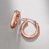 image:imageRossSimons 25mm 14kt Rose Gold Hoop Earrings