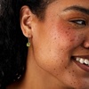 image:imageRossSimons 390 ct tw Peridot Drop Earrings in 14kt Yellow Gold