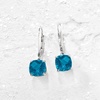 image:imageRossSimons 500 ct tw London Blue Topaz Drop Earrings in Sterling Silver