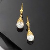 image:imageRossSimons Floating Opal Drop Earrings in 14kt Yellow Gold