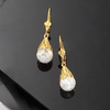image:imageRossSimons Floating Opal Drop Earrings in 14kt Yellow Gold