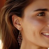 image:imageRossSimons Gemstone Chandelier Earrings in 18kt Gold Over SterlingGarnet