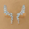 image:imageRossSimons Gemstone Ear Climber Earrings in Sterling SilverTopaz