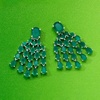 image:imageRossSimons Green Chalcedony Chandelier Drop Earrings in Sterling Silver