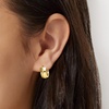image:imageRossSimons Italian 10kt Yellow Gold Huggie Hoop Earrings