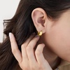 image:imageRossSimons Italian 14kt Yellow Gold Huggie Hoop Earrings