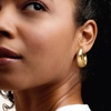 image:imageRossSimons Italian 18kt Gold Over Sterling Graduated Hoop Earrings