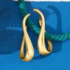 image:imageRossSimons Italian 18kt Gold Over Sterling Silver Twisted Hoop Earrings