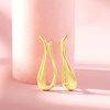 image:imageRossSimons Italian 18kt Gold Over Sterling Silver Twisted Hoop Earrings
