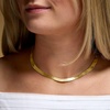 image:imageRossSimons Italian 6mm Herringbone Chain Necklace160 Inches