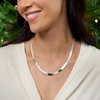 image:imageRossSimons Italian 6mm Herringbone Chain Necklace180 Inches
