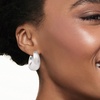 image:imageRossSimons Italian Sterling Silver Graduated Hoop Earrings