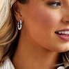 image:imageRossSimons Italian Sterling Silver Hoop Earrings