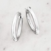 image:imageRossSimons Italian Sterling Silver Hoop Earrings