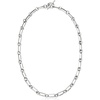 image:imageRossSimons Italian Sterling Silver Paper Clip Link Toggle NecklaceNo Gemstone
