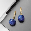image:imageRossSimons Lapis Earrings in 14kt Yellow Gold