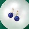 image:imageRossSimons Lapis Earrings in 14kt Yellow Gold