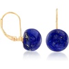 image:imageRossSimons Lapis Earrings in 14kt Yellow Gold