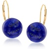 image:imageRossSimons Lapis Earrings in 14kt Yellow Gold