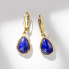 image:imageRossSimons Lapis Teardrop Earrings in 18kt Gold Over Sterling
