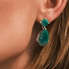 image:imageRossSimons Precious Gemstone Drop Earrings in Sterling Silvergreen