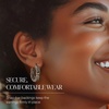 image:imageRossSimons Sterling Silver Byzantine Hoop Earrings10 Inches