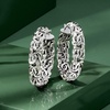 image:imageRossSimons Sterling Silver Byzantine Hoop Earrings125 Inches