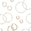 image:imageRossSimons Sterling Silver ExtraLarge Byzantine Hoop Earrings