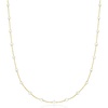 image:imagePure Collection by RossSimons 335mm Cultured Pearl Station Necklace in 14kt Yellow Gold160 Inches