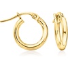 image:imagePure Collection by RossSimons Italian 14kt Yellow Gold 2mm Small Hoop Earrings