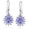 image:imageRossSimons 290 ct tw Tanzanite Drop Earrings in Sterling Silver