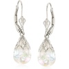 image:imageRossSimons Floating Opal Drop Earrings in 14kt White Gold