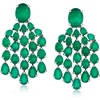 image:imageRossSimons Green Chalcedony Chandelier Drop Earrings in Sterling Silver