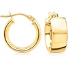 image:imageRossSimons Italian 14kt Yellow Gold Huggie Hoop Earrings