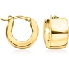 image:imageRossSimons Italian 18kt Yellow Gold Huggie Hoop Earrings