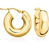 image:imageRossSimons Italian 5mm 14kt Yellow Gold Huggie Hoop Earrings