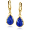 image:imageRossSimons Lapis Teardrop Earrings in 18kt Gold Over Sterling