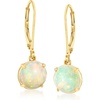 image:imageRossSimons Opal Drop Earrings in 14kt Yellow Gold