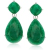 image:imageRossSimons Precious Gemstone Drop Earrings in Sterling Silvergreen