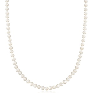 image:imageRossSimons Pure Collection 445mm Cultured Pearl Necklace in 14kt Yellow Gold 18 inches