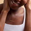 image:imagePure Collection by RossSimons Italian 14kt Yellow Gold Twisted Bar NecklaceNo Gemstone