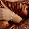 image:imageRossSimons 055 ct tw Diamond Bar Link Bracelet in 18kt Gold Over SterlingDiamond
