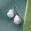image:imageRossSimons 1213mm Cultured Baroque Pearl Drop Earrings in Sterling Silver