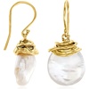 image:imageRossSimons 1213mm Cultured Coin Pearl Drop EarringsWhite