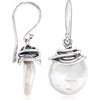image:imageRossSimons 1213mm Cultured Coin Pearl Drop EarringsWhite