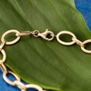 image:imageRossSimons 14kt Yellow Gold Flat OvalLink Braceletno gemstone