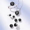 image:imageRossSimons 200 ct tw Black Diamond Stud Earrings in 14kt White Gold