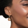 image:imageRossSimons 700 ct tw Citrine and 250 ct tw Garnet Flower Drop Earrings in 18kt Gold Over Sterling
