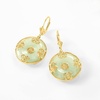 image:imageRossSimons Good Fortune Butterfly Drop Earrings in 18kt Gold Over SterlingJade