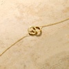 image:imageRossSimons Italian 14kt Yellow Gold Interlocking Circle NecklaceNo Gemstone